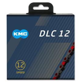 Kmc Corrente Mtb Dlc 12 126 Links Black / Red