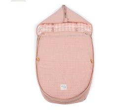 Saco Porta bebé 2 em 1 I Love Vichy Pink
