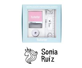 Selo Personalizado Unicórnio+fita branca para roupas escuras