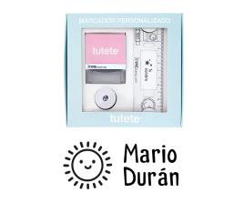 Selo Personalizado Sol + Fita Branca para roupas escuras