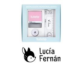Selo Personalizado Ciervo + Fita branca para roupa escura