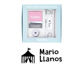 Marcador de Roupa MINE Circo + Cinta Branca para Roupa Escura