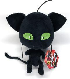 Peluche Ladybug Kwami Cat Noir15cm