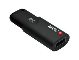 Pen Drive Emtec B120 64GB Click Secure Usb 3.2