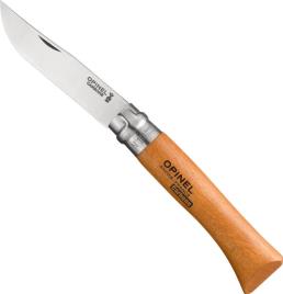Opinel Blister N°10 Carbon Steel 10 cm Natural
