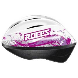 Roces Capacete Flower M White / Purple