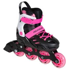 Powerslide Patina Em Linha Khaan Sqd EU 27-30 Black / White / Pink