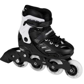 Powerslide Patina Em Linha Khaan Sqd EU 31-34 Black / White