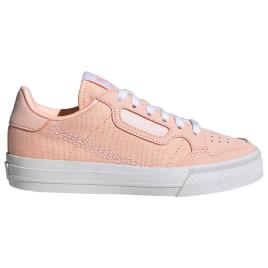 Adidas Originals Treinadores Infantis Continental Vulc EU 35 Clear Orange / Footwear White / Clear Orange