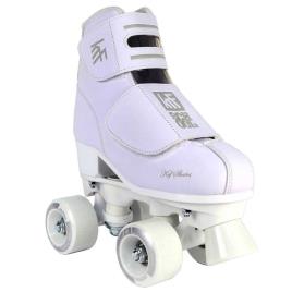 Krf Patins 4 Rodas Roller School Pph Velcro EU 28 White