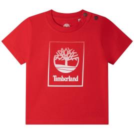 Timberland Camiseta De Manga Curta T05k40 4 Years Red