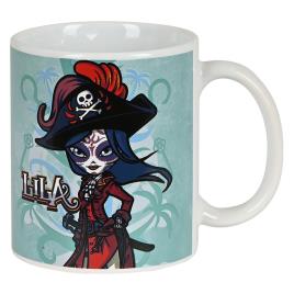 Safta Caneca Catrinas Claire Noelia Y Lila One Size Multicolor