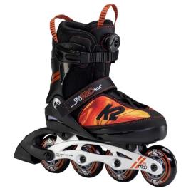 K2 Skate Patins Em Linha De Alumínio Sk8 Hero Boa EU 35-40 Black / Orange