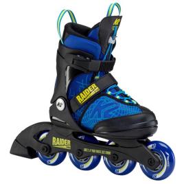 K2 Skate Patina Em Linha Raider Pro EU 32-37 Blue / Yellow