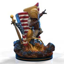 Quantum Mechanix Figura O Rocketeer 13 Cm One Size Multicolour