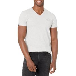 Superdry Camiseta De Manga Curta Vintage Logo Embroidered M Glacier Grey Marl