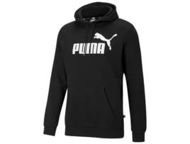 Sweatshirt Puma Ess Logo - Preto - Sweatshirt Homem