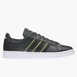 adidas Grand Court Base - Preto - Sapatilhas Homem