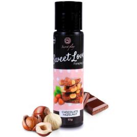 SECRETPLAY GEL DOCE AMOR CHOCOLATE COM AVELÃ 60 ML