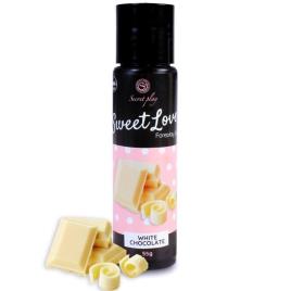 SECRETPLAY GEL DOCE AMOR CHOCOLATE BRANCO 60 ML