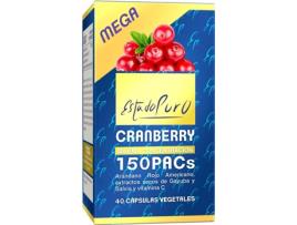 Cranberry Mega 150 Pure State 40 cápsulas vegetais