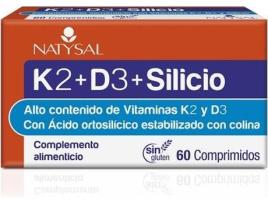 Vitamina  K2 + D3 + Silício 60 comprimidos