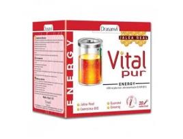 Vitalpur energia 00 geleia real mg 20 tubos de ensaio de 15ml