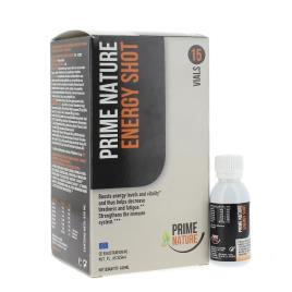 Prime Nature Energy Shot 15 frascos de 30ml