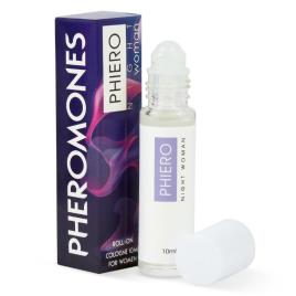 MULHER DA NOITE DE PHIERO. PERFUME COM FEROMONAS EM FORMATO DE ROLL-ON PARA MULHERES