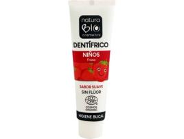 Naturabio Kids morango sem creme dental com flúor 50ml