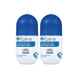 Pacote Desodorizante Duplo Extra Dry 48 Horas  50ml