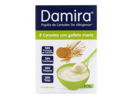 Cereais de aveia 8 damira com biscoito Maria FOS 6 m 600 g