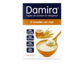 Cereais de aveia 8 damira com alergia ao mel free 6 m 600 gramas