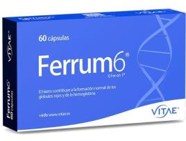 Ferrum6  60 cápsulas