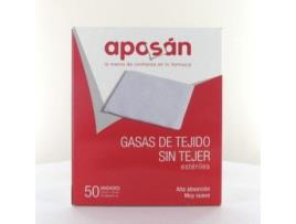 Tecido não tecido Aposan Gaze Estéril 10x10cm 50 Unidades