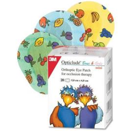 OPTICLUDE PENSO OCULAR KIDS MINI 30 PENSOS PEQUENOS 6CM X 5CM