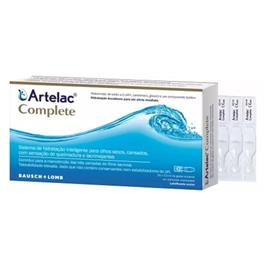 Artelac completa 30 dose unitária para 0,5 ml de lubrificante ocular
