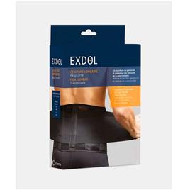 Cinta Nosa lombar elástica preta tamanho L