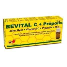 Royal geleia Revital 00 mg contém 20 ampolas