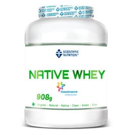 Soro natural do WPC Native Sabor Científico Sabor Choco 908Gr