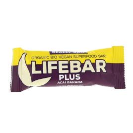 Plus Banana e Açaí Bio 47 gr (1 bar)