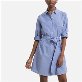 Jdy Vestido evasé com mangas 3/4