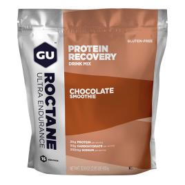 Gu Roctane Recuperação De Proteína 61g 15 Unidades Chocolate One Size Brown