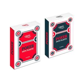 Jogo de Tabuleiro Baralho Cartas Poker Plástico