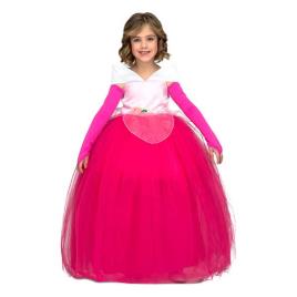 Disfarce Princesa Tutu Rosa Infantil 5-6 anos