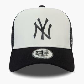 Boné New Era Block Trucker NY Yankees - Branco - Homem