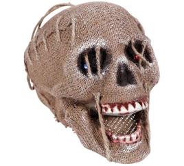 Caveira DISFRAZZES de Múmia com Luz (21 x 15 cm - Halloween)