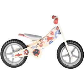 Lalaloom Bicicleta Sem Pedais Cosmo 18 Months Wooden / Brown