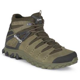 Aku Botas Caminhada Alterra Lite Mid Goretex EU 42 Camo Green / Black