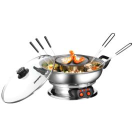 Unold 48746 Asia Fondue One Size Silver